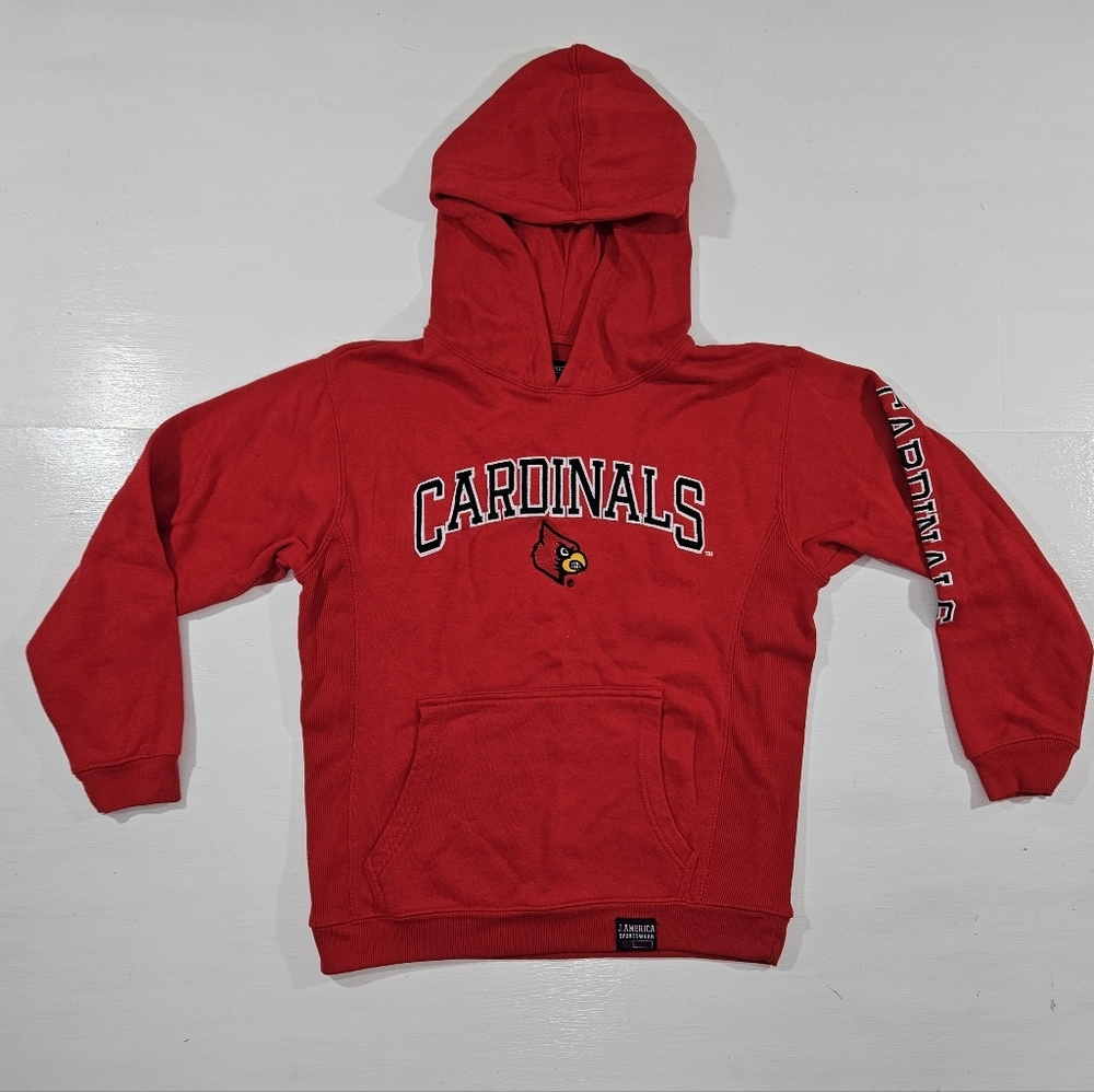Cardinals mega hood kids size large